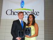 Mr. and Ms. LSUS Patrick Harrington and Tiffany Sandifer